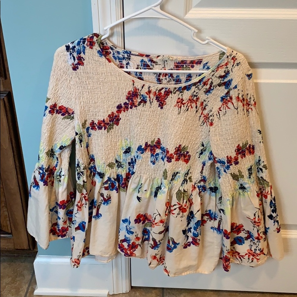 Beautiful floral print blouse